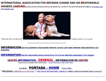 Tablet Screenshot of iadcro.com
